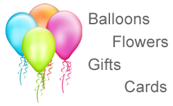 balloons and gifts